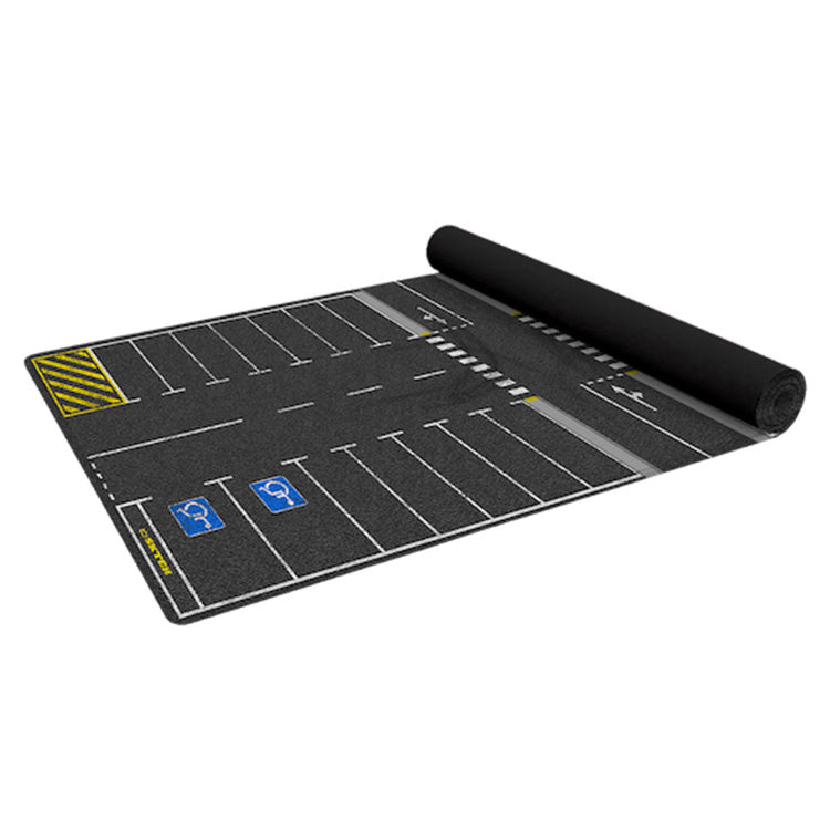 LUNCHBOX Dis-Play Mat 1:64 scale - Open carpark scene