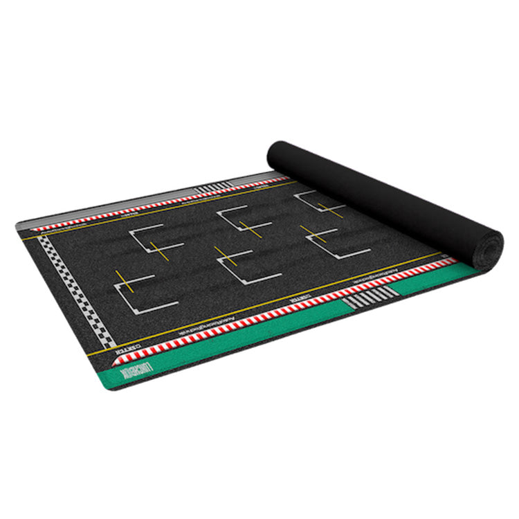 LUNCHBOX Dis-Play Mat 1:64 scale - Racetrack grid scene