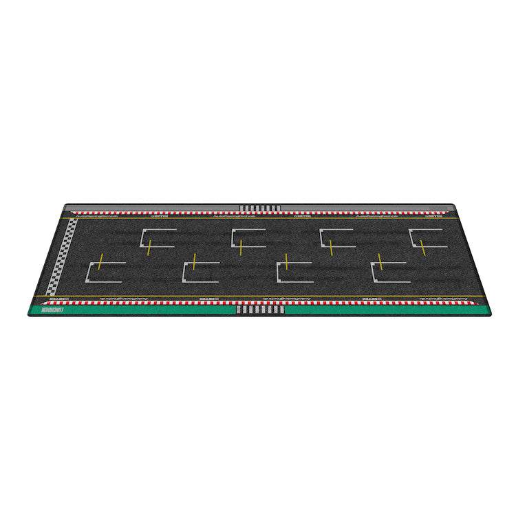 LUNCHBOX Dis-Play Mat 1:64 scale - Racetrack grid scene
