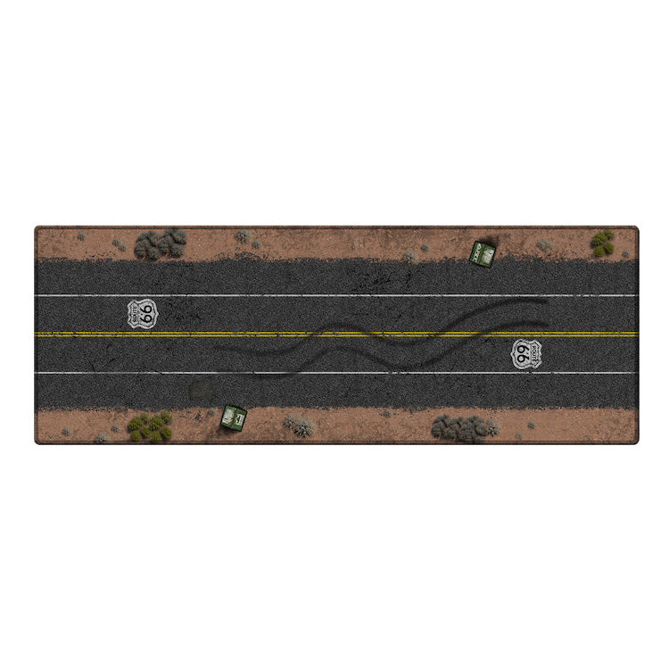 LUNCHBOX Dis-Play Mat 1:64 scale - Route 66 freeway scene