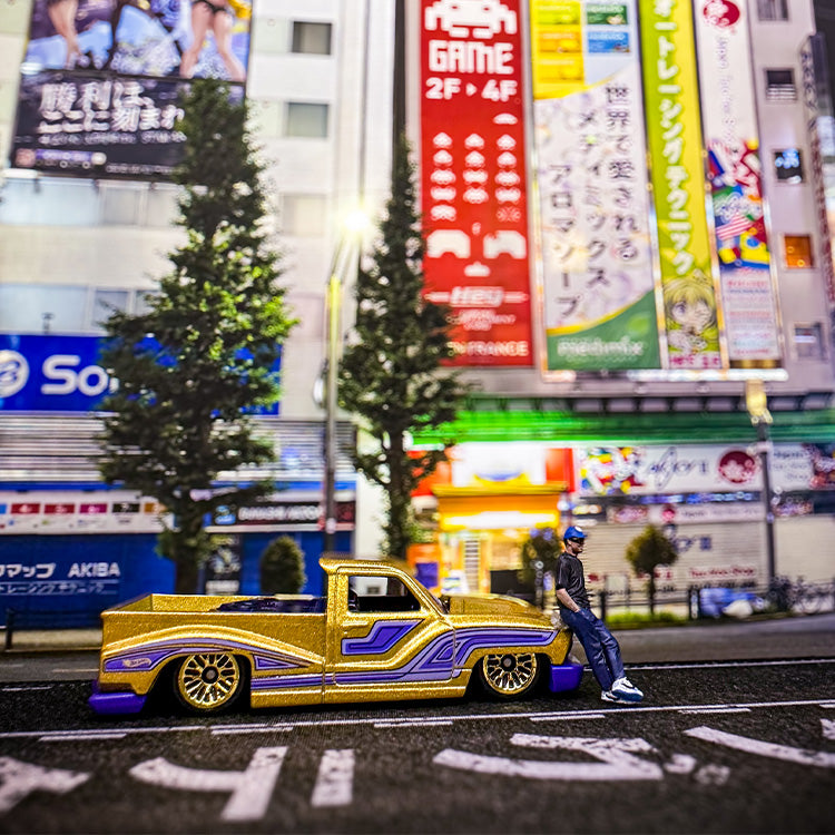 LUNCHBOX Dis-Play Mat 1:64 scale - Japan freeway scene