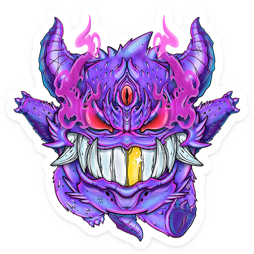 Gengar - Static Cling